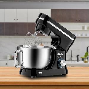 Batidora de pie eléctrica de 5L, mezcladora de alimentos 3 en 1 con diseño de elevación de tazón, tazón mezclador de acero inoxidable, batidora de pie de 6 velocidades para masa y pasteles - Product Image 1