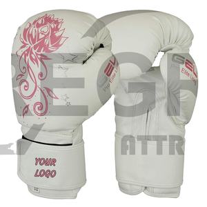 Guantes de boxeo con estampado de látex y cuero japonés para adultos y personas, guantes de boxeo con Logo OEM, película de Color plástico, SBR - Product Image 1