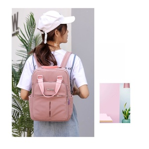 WholesaleTrendy USB College Style Travel <b>Backpack</b> for Women Custom High Quality New Casual Waterproof Laptop Anti-Theft Zipper - Product Image 2