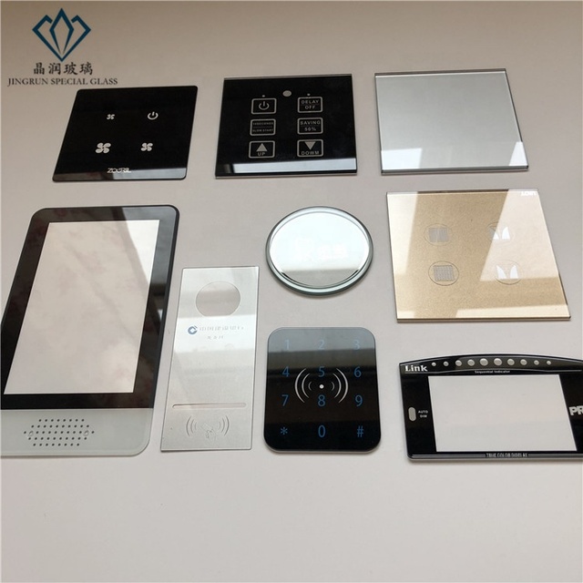 Tempered Silk Screen Printing Glass Panel for Refrigerator