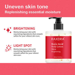 OEM/ODM <span class=keywords><strong>lotion</strong></span> corporelle éclaircissante pour la <span class=keywords><strong>peau</strong></span> à l'acide kojique, crème hydratante éclaircissante pour le corps à l'acide kojique, vente en gros - Product Image 2