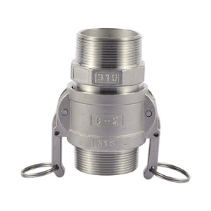 Raccord rapide en acier inoxydable B-2, raccord de tuyau hydraulique fileté avec filetage interne pour eau et huile haute pression - Product Image 1