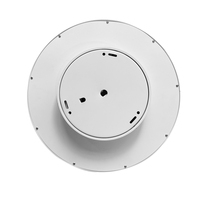 Plafonnier LED avec rétroéclairage ambiant, éclairage haut et bas, lampe à panneau ronde moderne, intensité variable CCT, chambre à coucher, salon, éclairage domestique