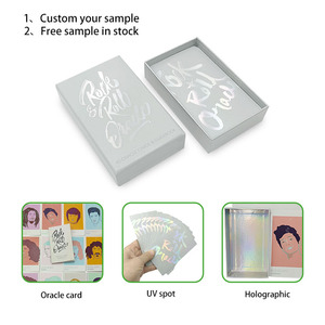 Baraja de <span class=keywords><strong>Cartas</strong></span> del Tarot con Estampado en Plata Personalizado, Venta al por Mayor, Fabricante de <span class=keywords><strong>Cartas</strong></span> de Astrología y Oráculo Personalizadas OEM, Regalo - Product Image 2