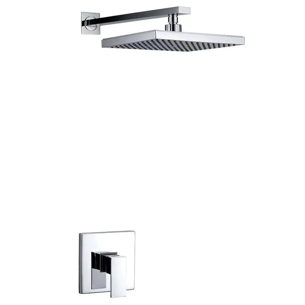 Wall Mounted Fixed Shower Arm Shower Arm With Flange Bathroom accessories shower head with fan
