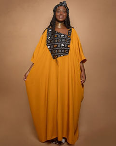 Robe Caftan <span class=keywords><strong>Boubou</strong></span> Musulmane Traditionnelle Imprimée pour <span class=keywords><strong>Femme</strong></span> Africaine - Product Image 2