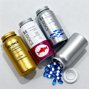 Bouteilles <span class=keywords><strong>en</strong></span> <span class=keywords><strong>aluminium</strong></span> pour produits de <span class=keywords><strong>santé</strong></span> 100 ml 150 ml 200 ml Boîtes à large ouverture scellées pour vitamines avec anneau de traction <span class=keywords><strong>en</strong></span> plastique - Product Image 3