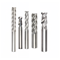 OEM ODM Professioneller HRC55 Nasenradiusfräser aus Hartmetall, hochpräziser 3-Schneiden-AlTiN-Klammfräser