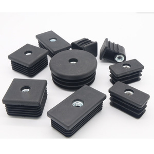 Chất lượng cao chủ đề ống cắm End vít Nut ống cắm đồ nội thất M6 M8 vuông Threaded Ống chèn - Product Image 4