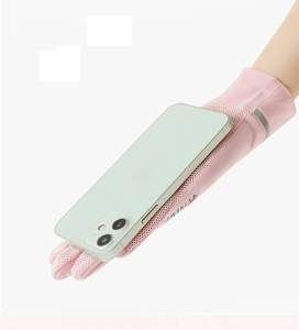 IPENNY – <span class=keywords><strong>gants</strong></span> d'été <span class=keywords><strong>pour</strong></span> femmes, protection UV UPF 50+, en plumes de poulet, à 2 doigts, en maille, rafraîchissants, respirants, <span class=keywords><strong>pour</strong></span> écran tactile - Product Image 3