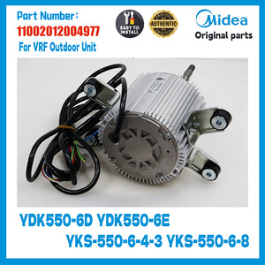 Midea VRF Outdoor Fan Motor 1100201200497 YDK550-6E /6D YKS-550-6-4-3 Air Conditioner <b>Condenser</b> Fan Motor HVAC Replacement Parts - Product Image 2