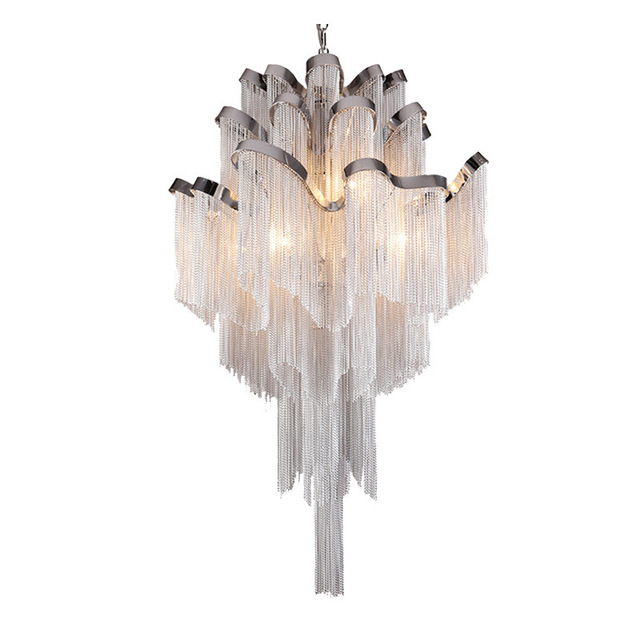 Crystal Luxury Modern Fixtures Nordic Vintage Indoor Chandelier Pendant Lamp Light for Bedroom