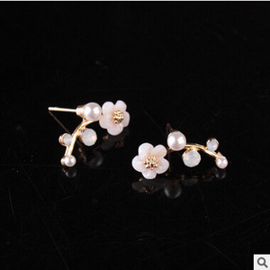 Nuevos pendientes de moda para mujer, joyería elegante con diseño de flores, accesorios de moda, regalo de aniversario, día de San Valentín, N95230 - Product Image 2