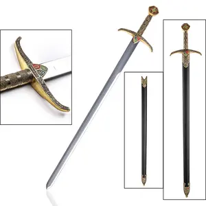 中世の歴史的な泥棒の王子ロビンフードステンレス鋼の剣のレプリカ