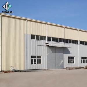 Bâtiment à ossature métallique industrielle, poutre en H, entrepôt préfabriqué à vendre - Product Image 2