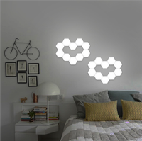 Veilleuses tactiles Led, lampes murales magnétiques modulaires, éclairage de nuit créatif, luminaire pour décoration d'intérieur