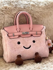 New Tie-Dye Handbag Unique Design Shoulder &amp; Crossbody <strong>Bag</strong> Edition Plush <strong>Bag</strong> <strong>Little</strong> Handbag Large Capacity Shoulder <strong>Bag</strong> - Product Image 3