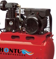 Compresseur d'air portable miniature à moteur industriel, 220v, 50L, 80L, 100L, réservoir avec roues