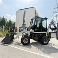 Chargeuse-pelleteuse 4x4 de haute qualité, entièrement hydraulique, pour le chargement et la manutention sur chantier, avec godet diesel