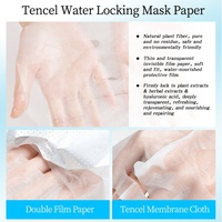 Masque facial hydratant à la vitamine C et à la vitamine A, produits de soin de la peau, acide hyaluronique, niacinamide, curcuma, masque en feuille à l'extrait d'escargot