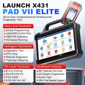 X431 Pad VII : Outil de diagnostic automobile performant pour toutes les voitures et camions, avec 2 ans de mises à jour gratuites - Product Image 3