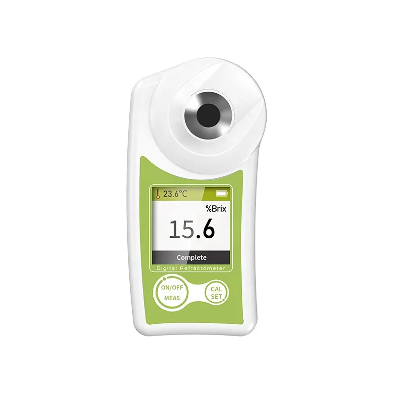 Digital Brix Refractometer 0-55% Brix Tester with ATC for Fruit Juice Drink Beverages Sugar Content Test Measurement