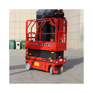 Plataforma elevadora de tijera Ever Star de 6-14 m de altura, plataforma de trabajo aérea eléctrica hidráulica para operaciones en altura. - Product Image 1