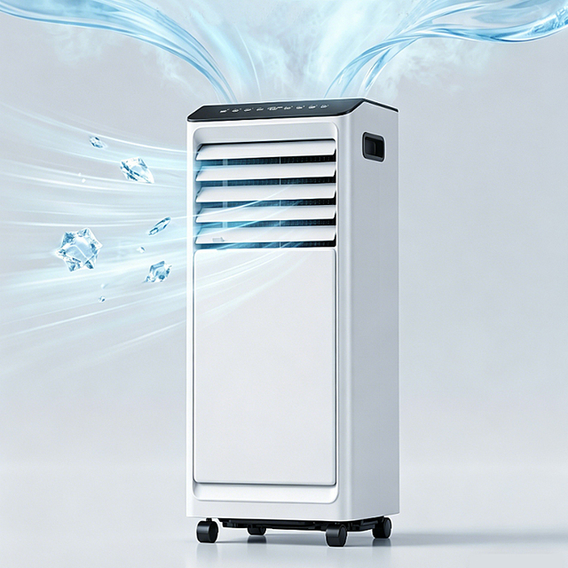 7000BTU Electric Quality Smart Home Mobile Portable Air Conditioner with Household & Hotel Use
