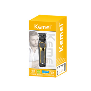 Tondeuse à cheveux électrique Kemei KM-2350, longueurs réglables de 15,5 cm, charge USB, pour salon et usage domestique - Product Image 4