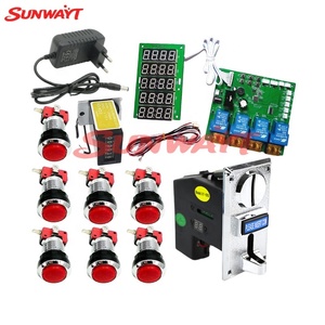 Kit de carte de contrôle de temps JY-215 avec accepteur de pièces multiples et adaptateur secteur pour distributeur d'eau - Product Image 3