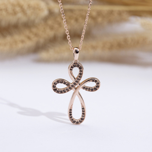 Collier en or jaune 14 carats pour femme Messi Jewelry Customized MSN-946 Fashion - Product Image 3