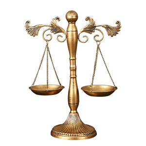 เครื่องชั่งน้ำหนักแบบโบราณ Suo Jun รุ่น 7127N ของตกแต่งบ้านทำจากโลหะ - Product Image 5