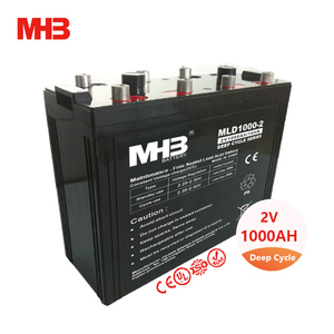 Batterie au plomb VRLA Mhb MLD1000-2 2V 1000Ah à décharge profonde pour système solaire - Product Image 1