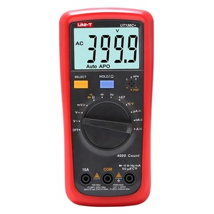 UNI-T UT136B + UT136C + Digital Multimeter Große LCD Dual Display 1000V 10A AC DC Voltmeter Strom Test Meter