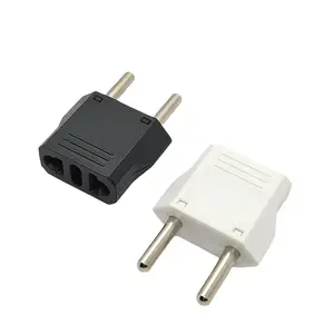4.8mm 9120 Pure copper Travel euro plug Adapter Power Converter, Type C Converter Charge Adapter Us To Eu Travel Adapter