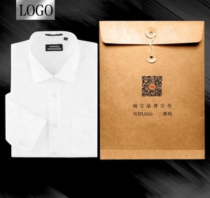 Tùy Chỉnh Bán Buôn Tái Chế T Shirt Kinh Doanh Bao Bì Kraft Túi Giấy Phong Bì - Product Image 2