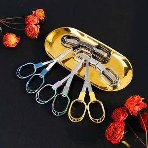 Tijeras de Bolsillo Multiusos, Tijeras Plegables con Llavero, Tijeras Pequeñas para Pesca, Costura y Sastrería - Product Image 1