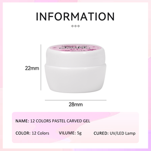 HONEY GIRL Gel de modelage pour ongles sans colle, sans HEMA, résine pour sculpture d'ongles, gel de sculpture 3D, collection personnalisée - Product Image 6