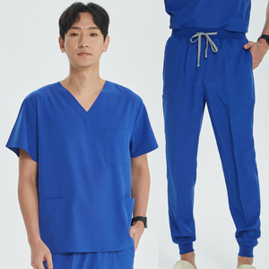 Tenues d'infirmière extensibles dans quatre directions pour femmes et hommes, ensemble <span class=keywords><strong>de</strong></span> blouses médicales à séchage rapide et doux pour cliniques dentaires, vêtements <span class=keywords><strong>de</strong></span> <span class=keywords><strong>travail</strong></span> médicaux pour médecins - Product Image 2