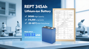 EUルーマニア株REPT 345ah 8000倍10000サイクルESSロングライフサイクル3.2V Lifepo4セルバッテリーLFP 345ah - Product Image 5