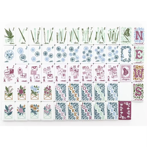 Factory Direct Sales 160 Piece Luxury Modern Acrylic Portable Rose Mahjong Party <b>Entertainment</b> - Product Image 4