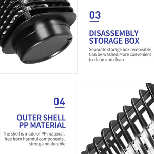 Dispositif répulsif anti-<span class=keywords><strong>moustiques</strong></span> électrique, capture d'insectes, lumière Led, lampe anti-mouche, <span class=keywords><strong>appareil</strong></span> de choc électrique, 1 pièce - Product Image 3