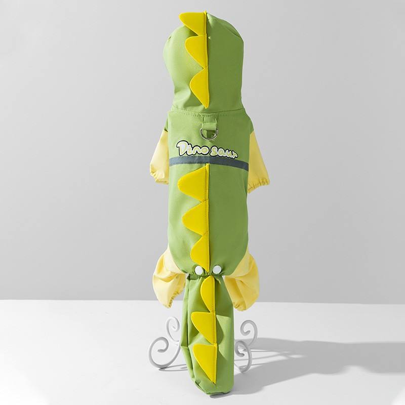 Dinosaure vert Tian [queue incluse]