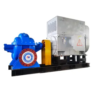 Shanglishi Horizontal Single Stage Double Suction Centrifugal Cast Iron Split Case Water Pump