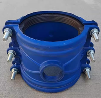 Raccord de tuyauterie en fonte ductile à selle, raccord en T, collier de serrage, raccord de branche pour forage, couplage de réparation rapide pour l'arrêt des fuites de pipeline