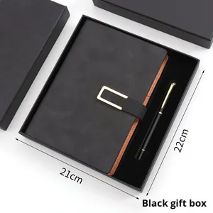 <span class=keywords><strong>Cahier</strong></span> <span class=keywords><strong>de</strong></span> planificateur A5 avec logo personnalisé Ensemble cadeau d'affaires pour étudiants professionnels - Product Image 6