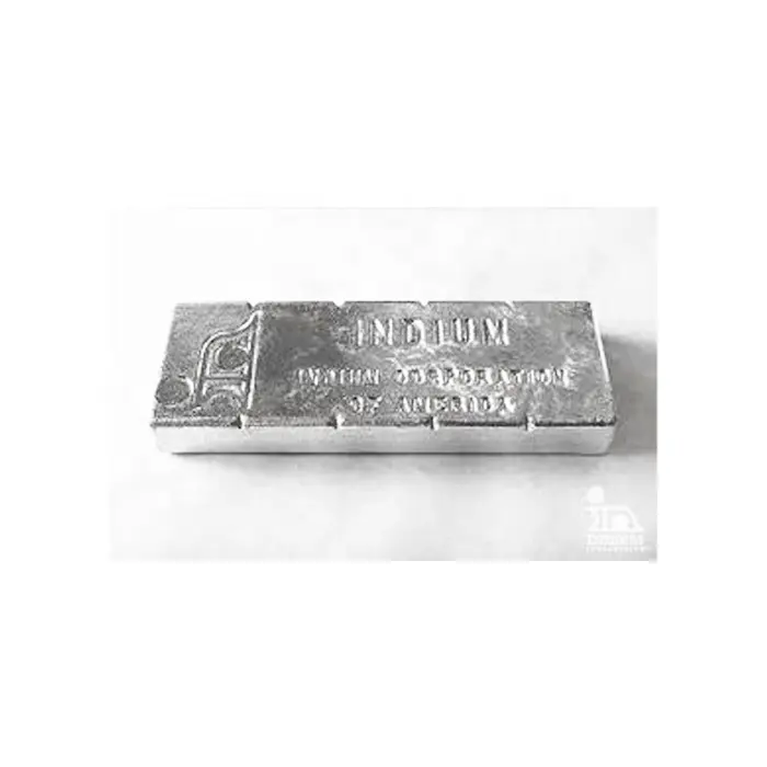 Hele Koop Leverancier Pure 99.995% 4N5 1kg prijs Indium Metalen Ingots Voor Indium Slug