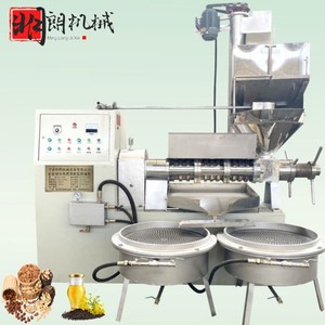 Ming Lang Ji Xie Commercial <b>Oil</b> <b>Press</b> <b>Machine</b> Automatic Peanut <b>Oil</b> Stainless Steel Large Scale Industrial Use - Product Image 1