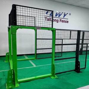 Cancha de Pádel Portátil Fácil de Instalar para Interiores y Exteriores, Equipo de <span class=keywords><strong>Tenis</strong></span>, Cancha de Pádel Móvil Clásica de 10*20m - Product Image 2