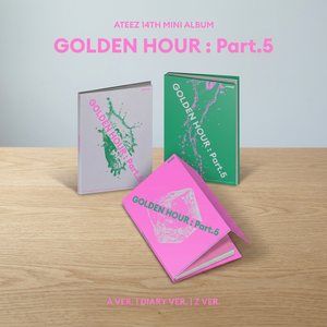 Ateez-Golden Hour: ซีดีอัลบั้ม kpop เกาหลีอย่างเป็นทางการของ Part.5 - Product Image 4